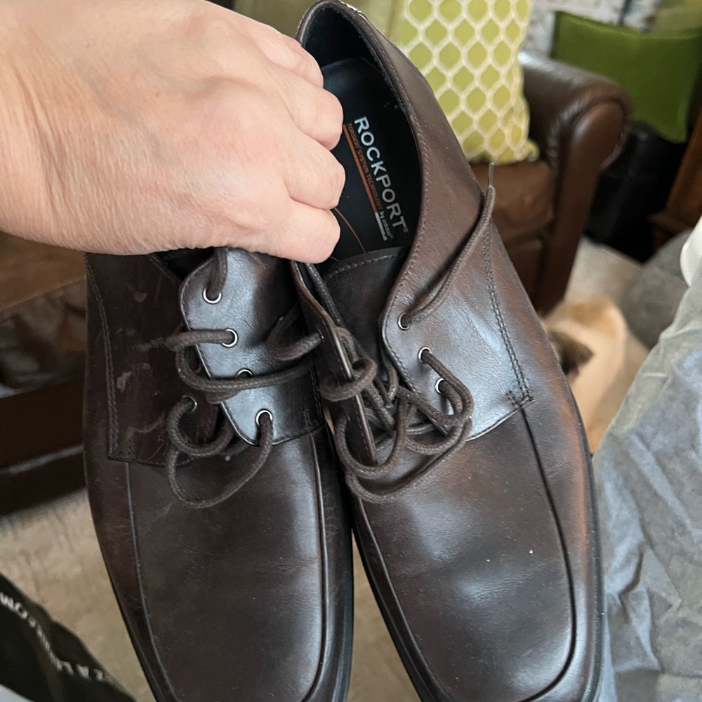 Rockport Men's Brown Leather Shoes
